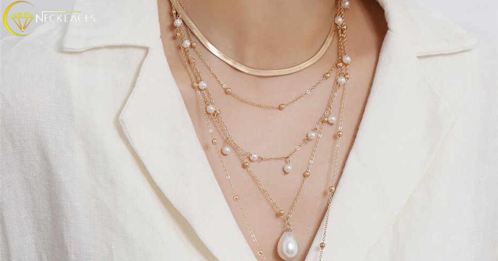 How to wear necklaces for different necklines