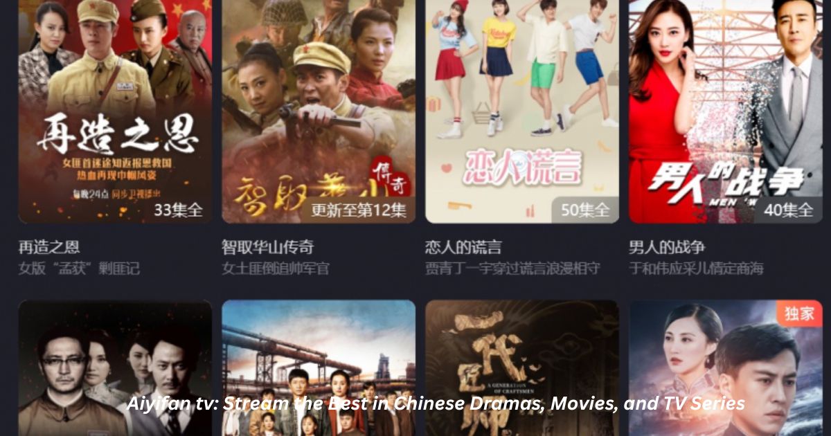 Aiyifan tv: Stream the Best in Chinese Dramas, Movies, and TV Series