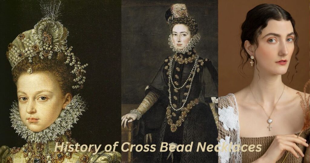 History of Cross Bead Necklaces